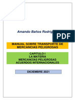 Capítulo 1. Mercancías Peligrosas y Acuerdos Internacionales