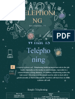 Telephoni NG: Basic Competence: 3.15