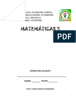 3 - Matematicas - Semana 5 Al 9