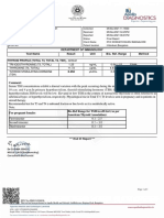 Comment:: Department of Immunology Test Name Result Unit Bio. Ref. Range Method