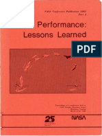 Shuttle Performance Lessons Learned, Part 2