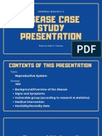 Disease Case Study Presentation: General Biology 2