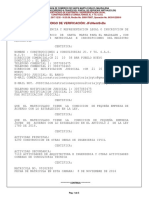 Certificado de Existencia y Representacion Legal Diciembre 2017