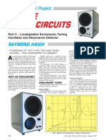 DIY Speaker Enclosures