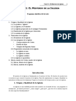 Tesis 21. El Misterio de La Iglesia