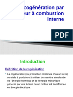 La Cogénération Par Moteur À Combustion Interne