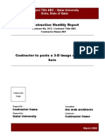 Monthly Report Temp