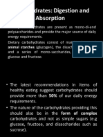 (Bio3lec1) Carbohydrates Digestion&Absorption