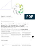 Facturas Comerciales Permiso Importacion