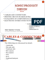 Cables and Connectors Printed Circuit Boards (PCBS) Packaging of Components & Ics Electronic Interconnections