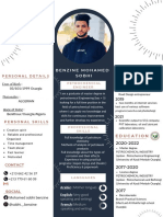 Beige Floral Handdrawn Business Analyst Resume