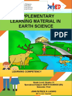 Supplementary Learning Material in Earth Science