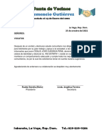 Junta de Vecinos Enemencio Gutierrez Carta