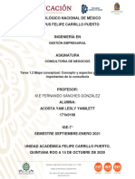 1.2 Mapa Conceptual Concepto y Aspectos Generales Más Importantes de La Consultoría.