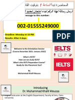 Ielts Session 2022 Mkhalil