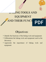 Baking Tools and Equipment and Their Function