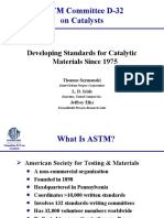 ASTM Committee D-32 On Catalysts: Developing Standards For Catalytic Materials Since 1975