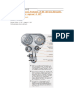 Troca de Correia Dos Motores 2.0 16v Renalti Scenic 2.0 16v e Laguna2.0 16v