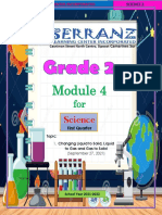 Module 4 Science Solid To Liquid, Gas To Liquid