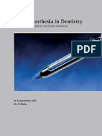 Local Anesthesia in Dentistry