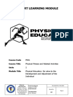 PE01 Module 1.3 Improving Physical Fitness