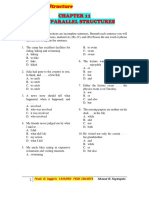 Unit 11 - Parallel Structure