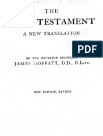 James Moffat (1917) The New Testament - A New Translation - Revised Edition