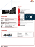 B550M Pro VDH Wifi