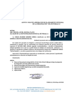 Solicitud Planeamiento Integral - MDP