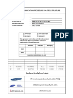 Fabrication Procedure For Steel