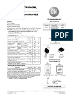 NTB5860NL, NTP5860NL, NVB5860NL N-Channel Power MOSFET: 60 V, 220 A, 3.0 MW