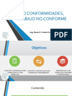 Curso No Conformidades y Trabajo No Conforme