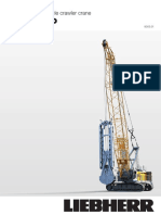 Liebherr Hs 8130 HD Duty Cycle Crawler Crane Technical Data Sheet Spec Specifications 16224 0 2