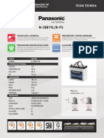 Fichas Tecnicas Panasonic