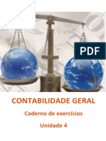 Caderno de Exercicios Contabilidade Geral Unidade - 4