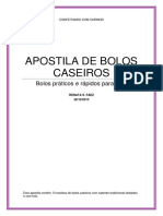 Apostila Bolos Caseiros