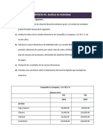 Evidencia # 5 Analisis Actividad