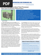 SFT-SP1100 Supercritical Fluid Processor