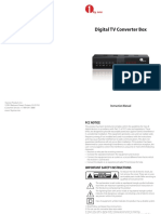 Digital TV Converter Box: Instruction Manual