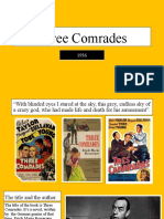 Review of Three Comrades