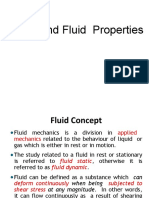 Fluid and Fluid Properties