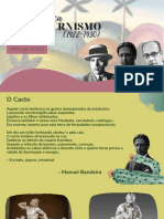 Modernismo Primeira Fase Slides