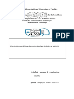 Détermination Caractéristique D'un Moteur Diesel Par Simulation Sur Logiciel RK