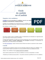 Guide Du Candidat E-Candidat