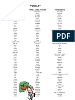 Verb List