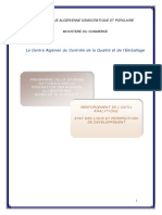 Le Centre Algérien Du Contrôle de La Qualité Et de L Emballage