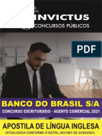 Banco Do Brasil 2021 Apostila de Língua Inglesa - INVICTUS