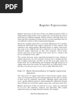 Regular Expressions: Item 15: Know The Precedence of Regular Expression Operators