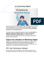 Diccionario de Marketing Digital