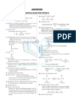 Answers of Sample Paper 6 To 12 Chemistry 12